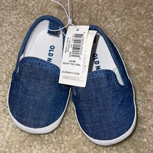 Infant jean slippers